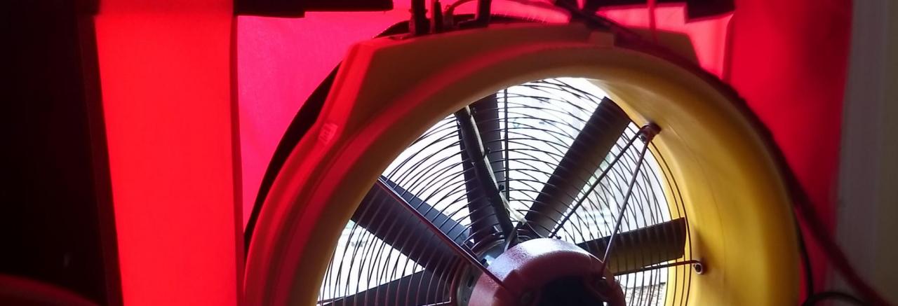 blower door test