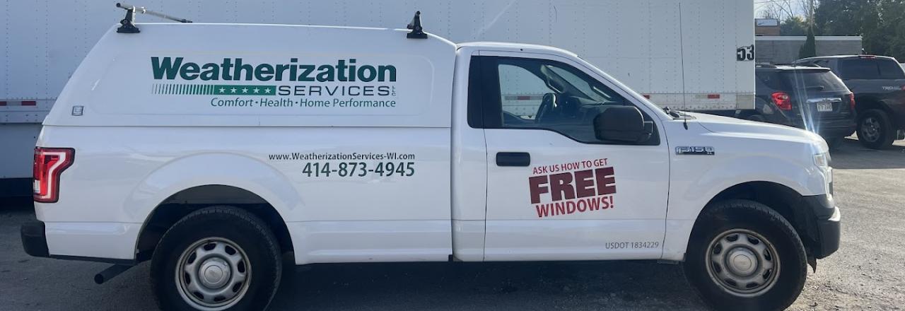weatherization services truck