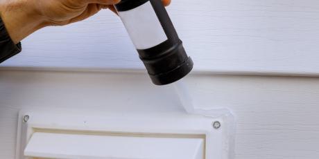 air sealing around vent in home