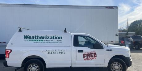 weatherization services truck